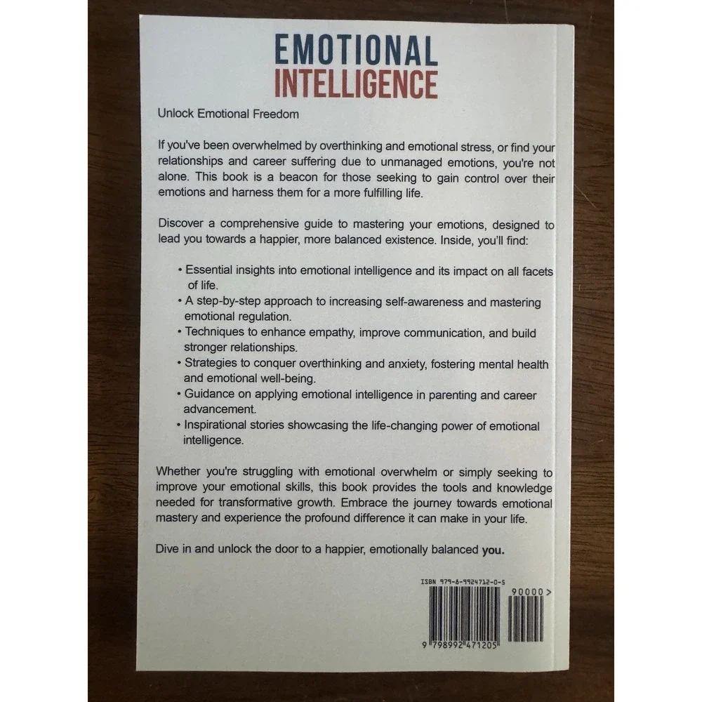 MindfulMinds Co Emotional Intelligence Paperback Self-Help Nonfiction English